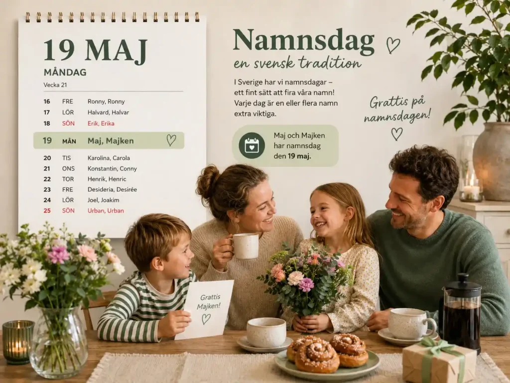 Vad är en namnsdag i Sverige